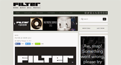 Desktop Screenshot of filtermagazine.com